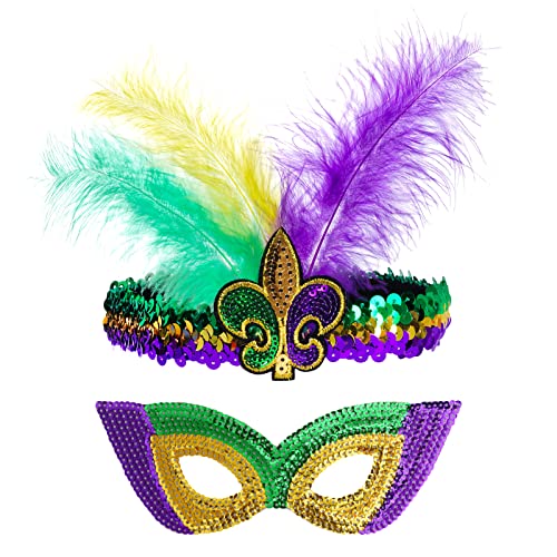 Mardi Gras Costume Accessory Set